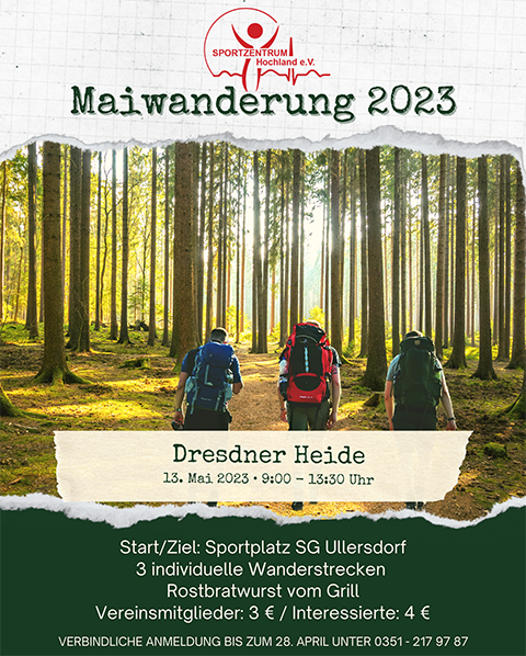 Homepage Maiwanderung 2023